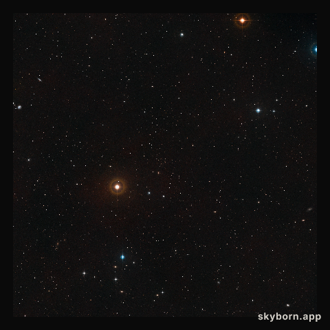 The area around SpARCS1049+56 (ground-based image)