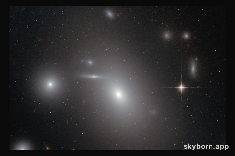 The sleeping giant NGC 4889