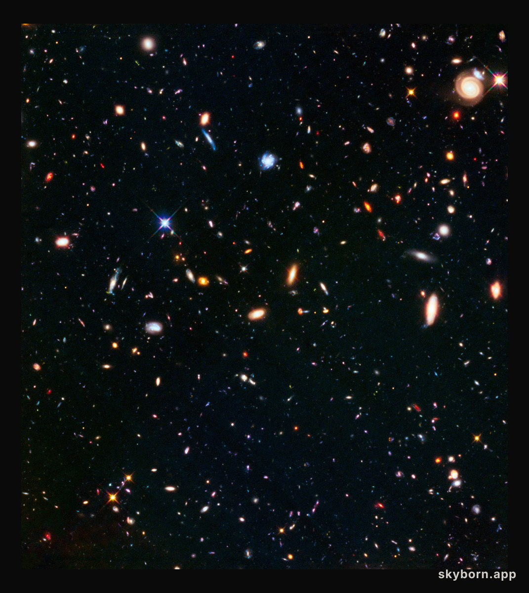 Parallel field of Abell S1063