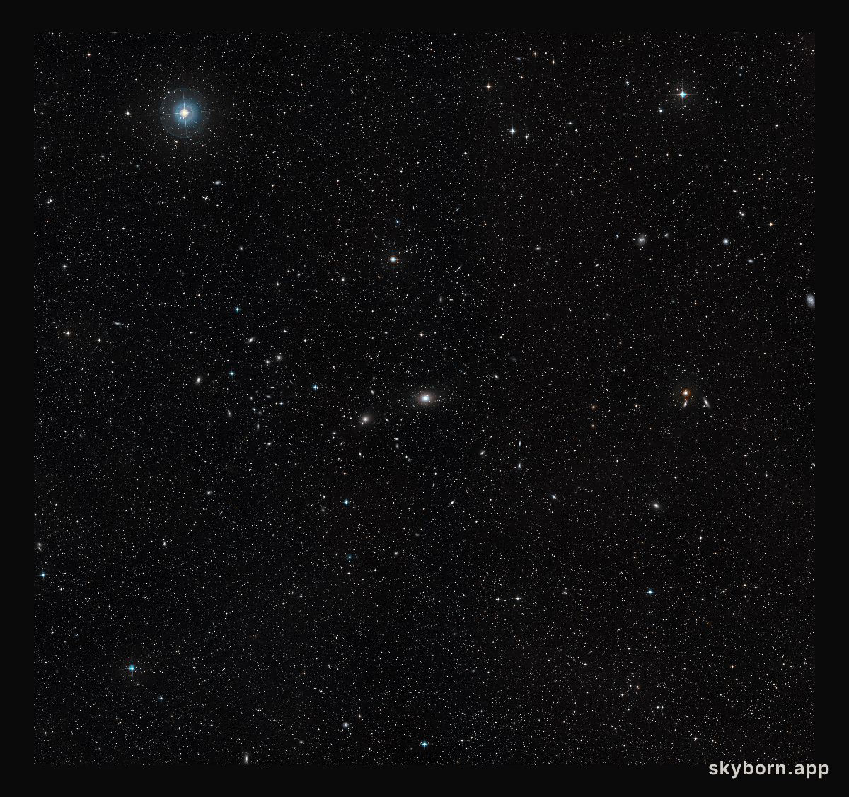 Wide-field image of NGC 4696 (ground-based image)