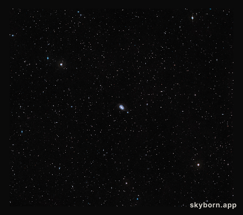 Wide-field view of NGC 1510 and NGC 1512 (ground-based view)