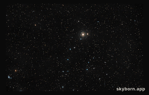 Wide-field view of NGC 4993 (ground-based view)