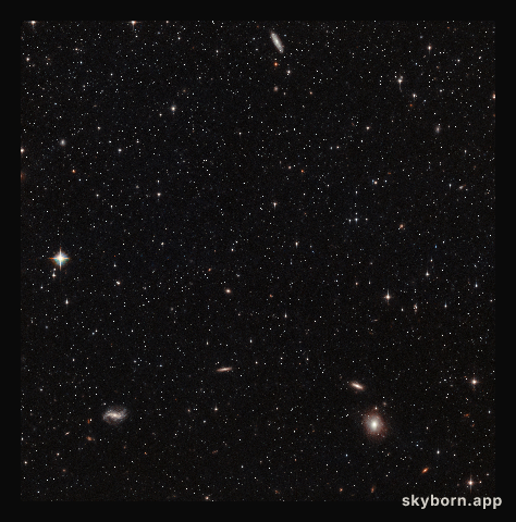 Hubble’s view of the Sculptor Dwarf Galaxy (pointing 1)