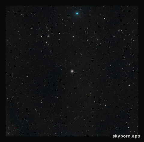 Wide-field image of NGC 3344 (ground-based image)