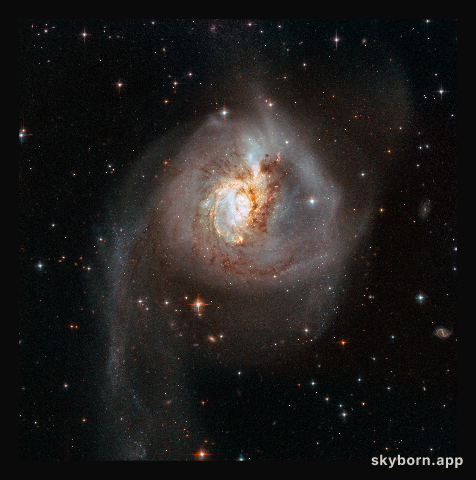 Peculiar galaxy NGC 3256