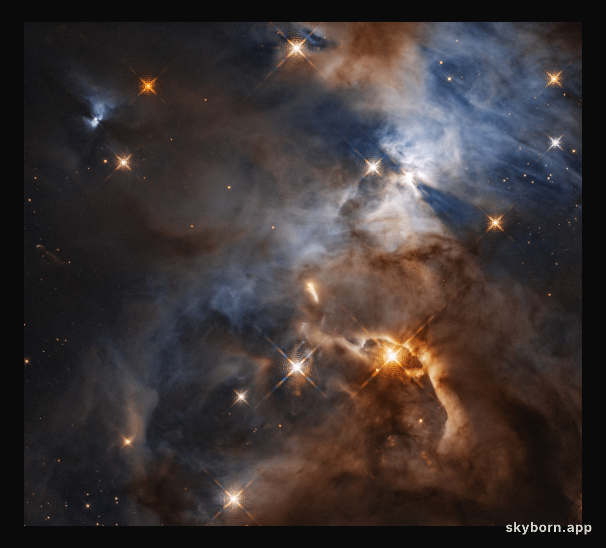 Cosmic shadow of HBC 672