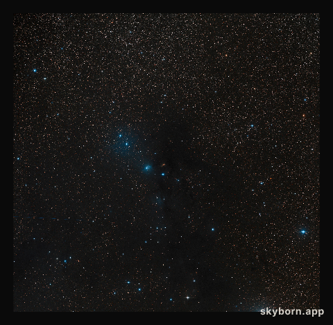 Wide-field view of the Serpens Nebula (ground-based image)