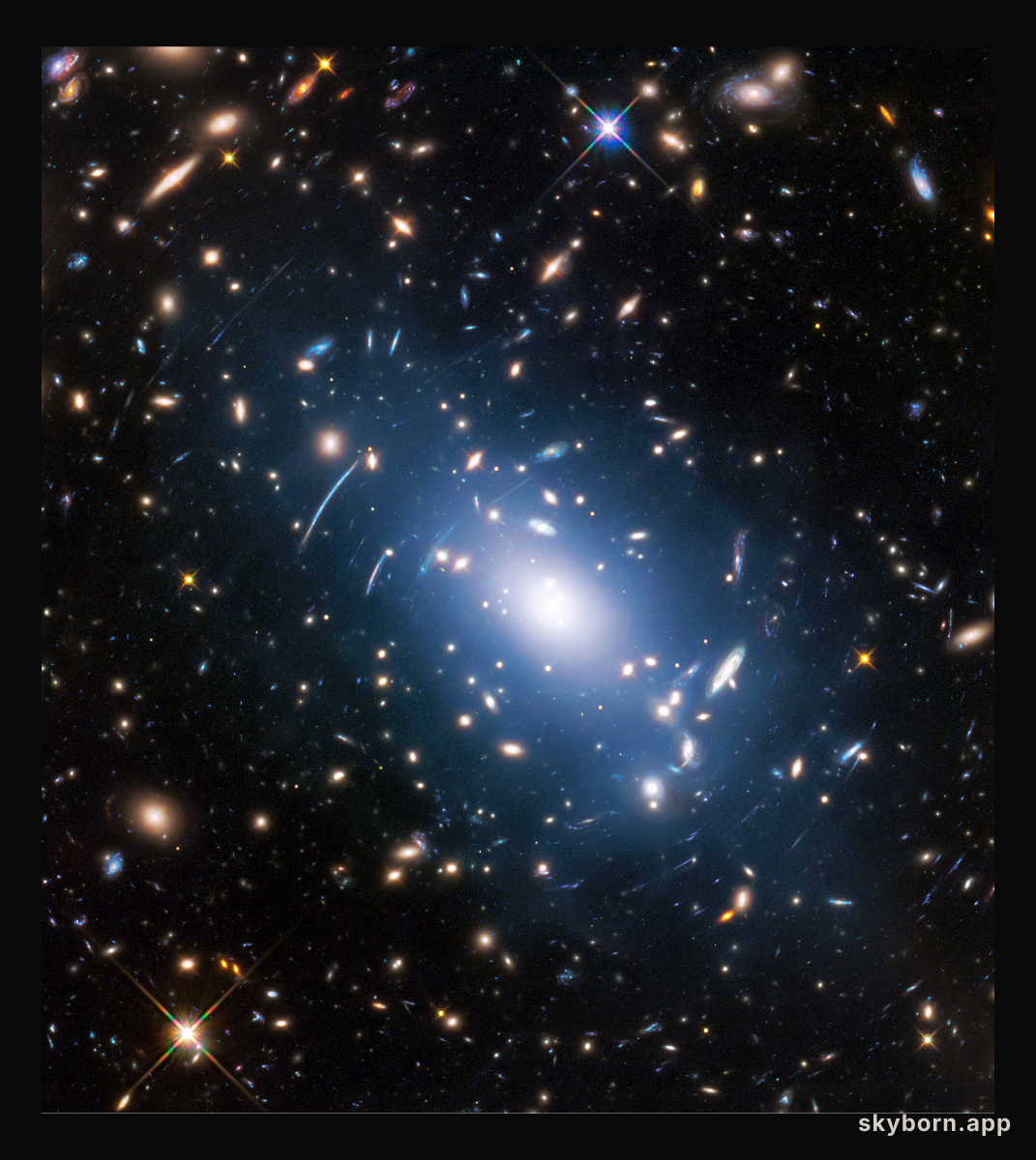 Intracluster light in Abell S1063