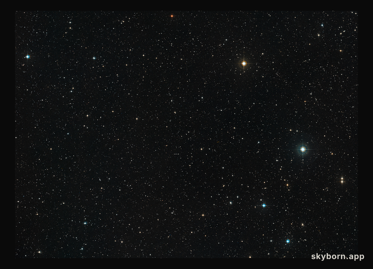 Ground-Based View of J2150−0551 Region