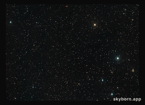 Ground-Based View of J2150−0551 Region