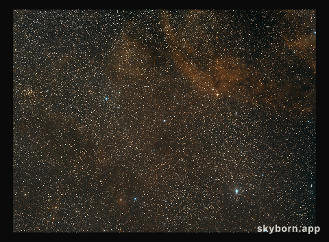 Wide-field image of NGC 7027 (ground-based image)