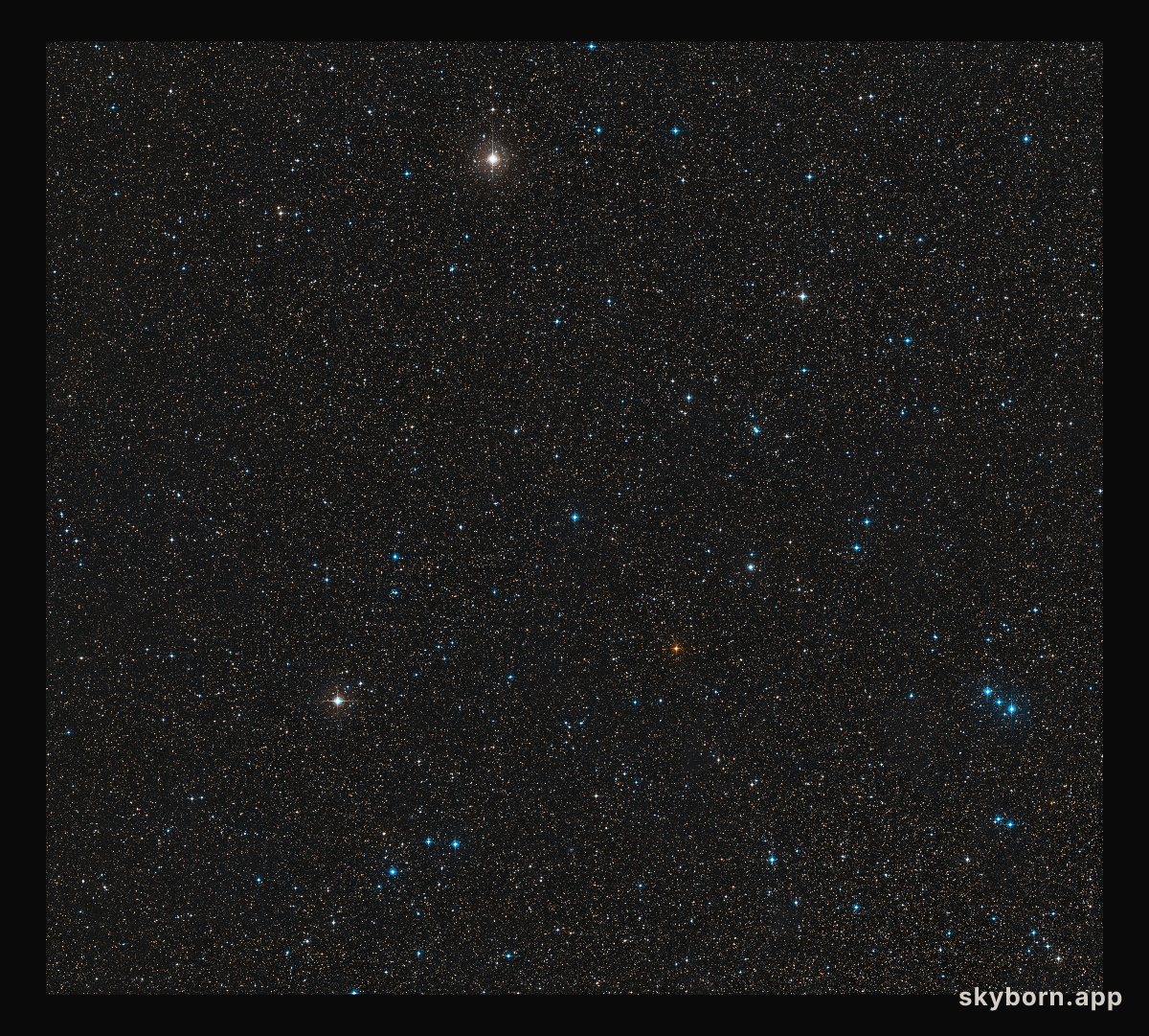 Region of the Sky Around HD 106906b