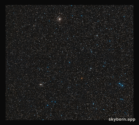 Region of the Sky Around HD 106906b