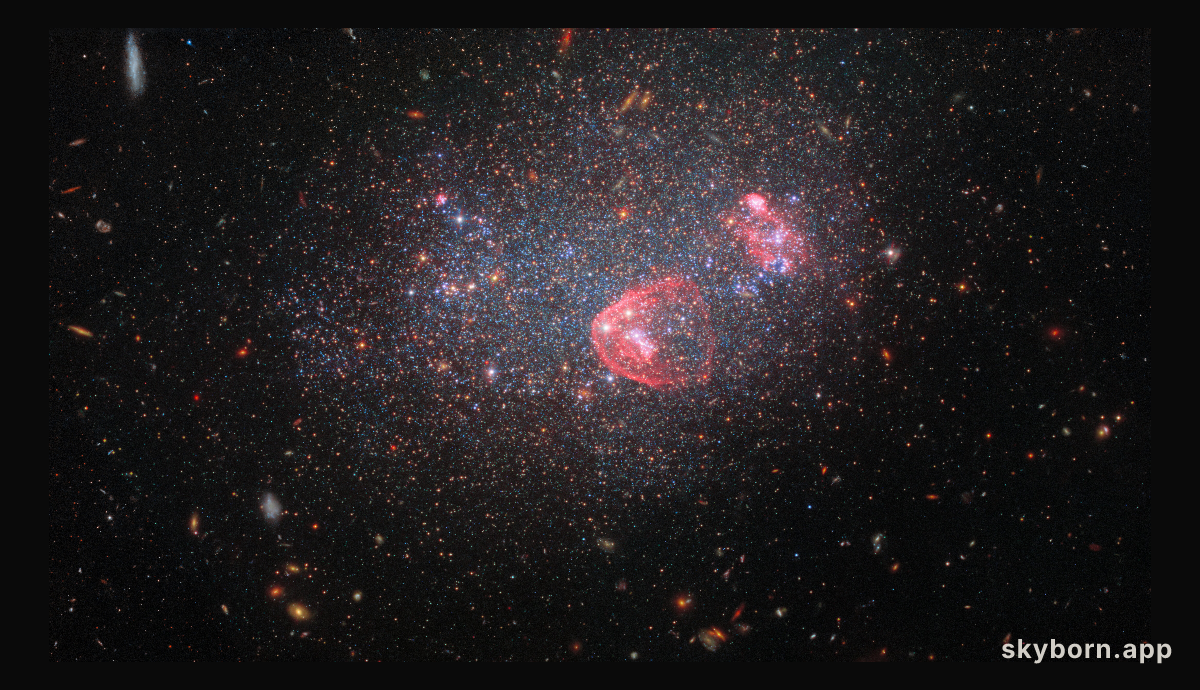 Dwarf irregular galaxy UGC 8091