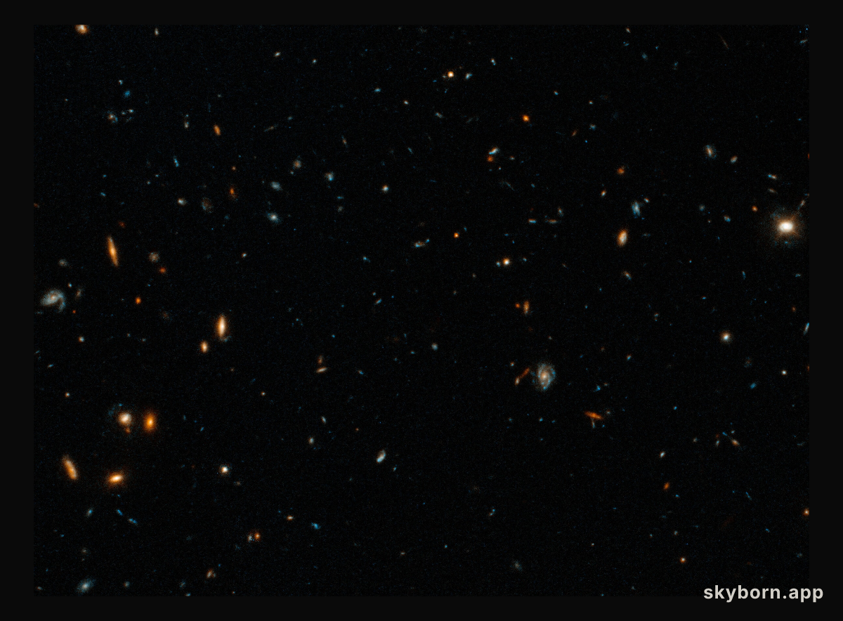 Hubble photographs home of farthest fast radio burst (clean image)