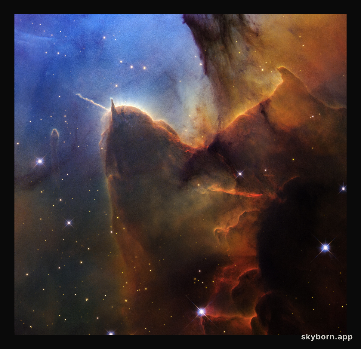 Trifid Nebula (Wide Field Camera 3 Image)