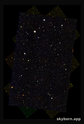 HDF-N HST/ACS/WFC Full Mosaic