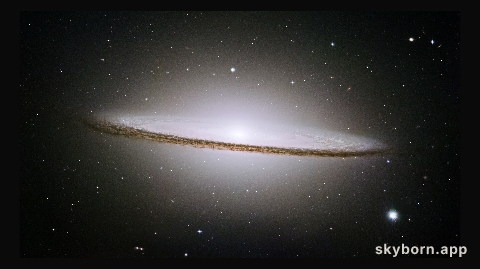 Hubble mosaic of the majestic Sombrero Galaxy