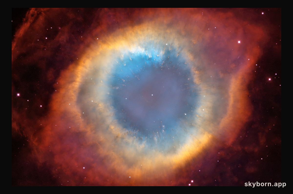 Helix Nebula: HST/CTIO Image