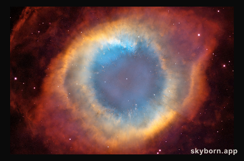 Helix Nebula: HST/CTIO Image