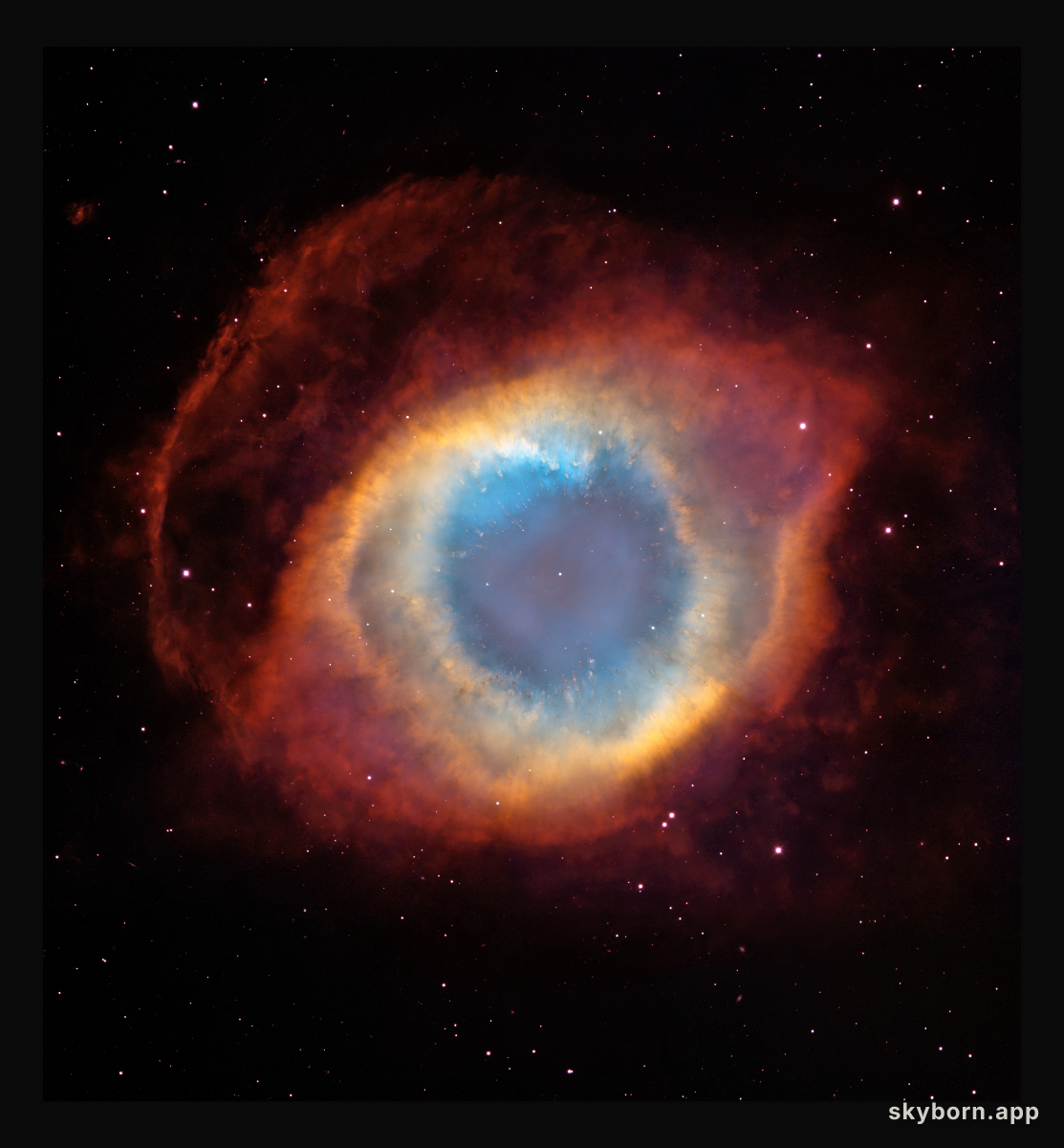 A new view of the Helix Nebula