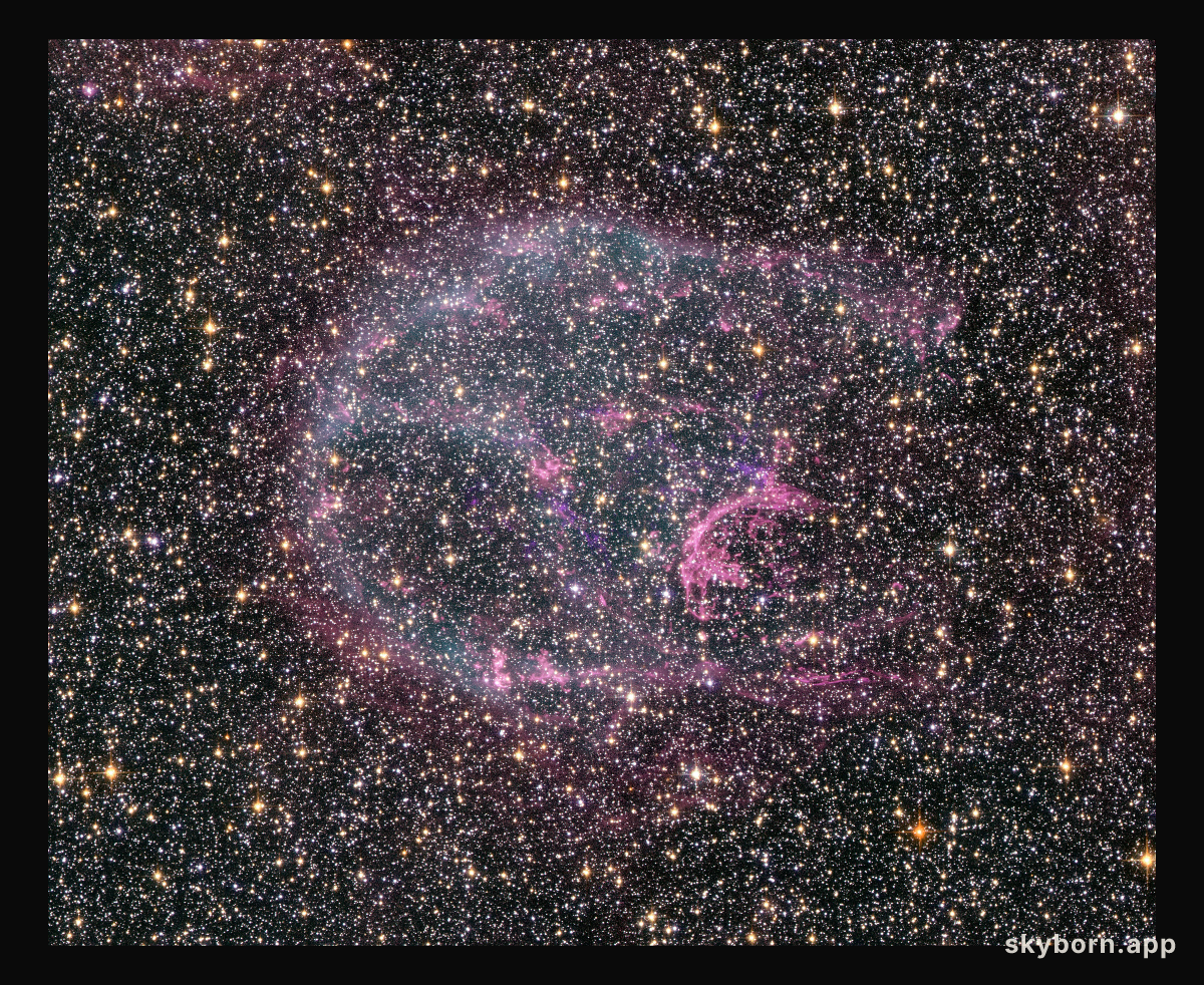 NASA Space Observatories Glimpse Faint Afterglow of Nearby Stellar Explosion