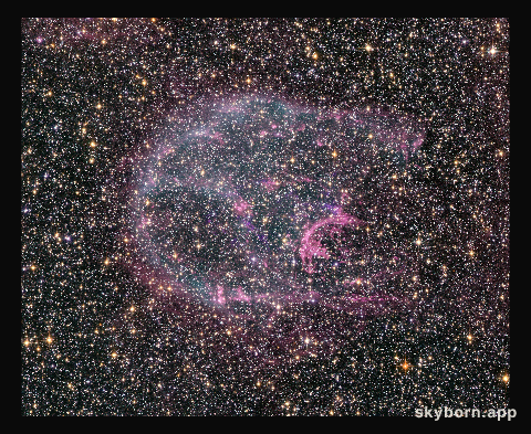 NASA Space Observatories Glimpse Faint Afterglow of Nearby Stellar Explosion