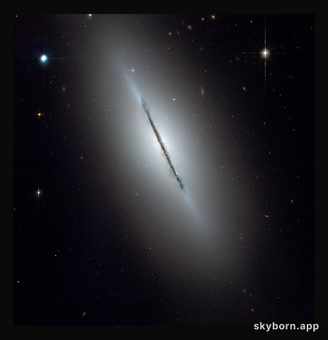 Full ACS image of NGC 5866