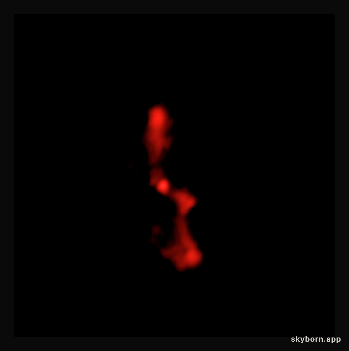 Radio Image of Galaxy Cluster MS 0735