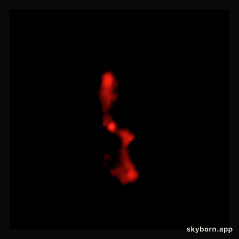 Radio Image of Galaxy Cluster MS 0735