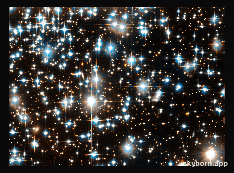 Hubble Space Telescope Image of Globular Cluster NGC 6397