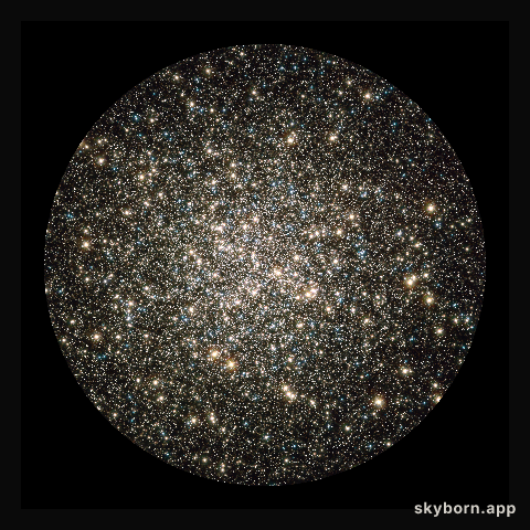 Hubble image of globular cluster M13