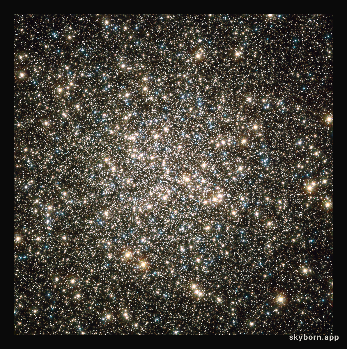 Hubble image of M13's nucleus