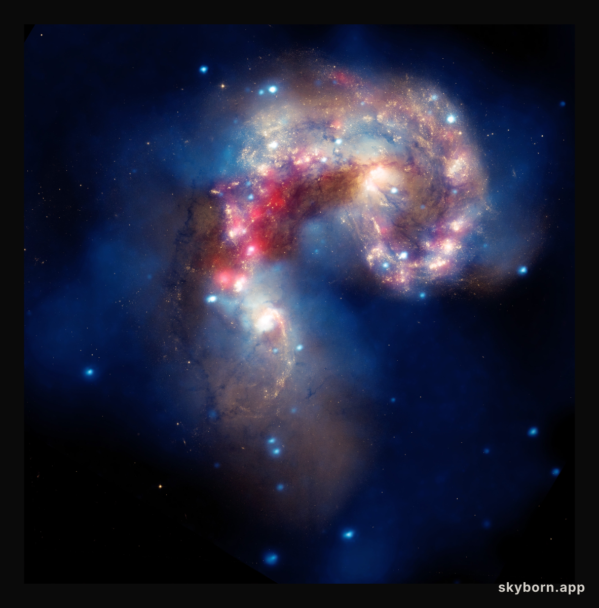 A Galactic spectacle