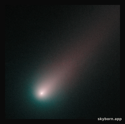 Hubble's last look at Ccomet ISON before perihelion