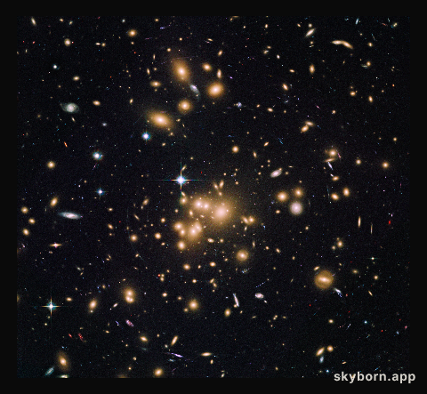 Galaxy cluster Abell 1689