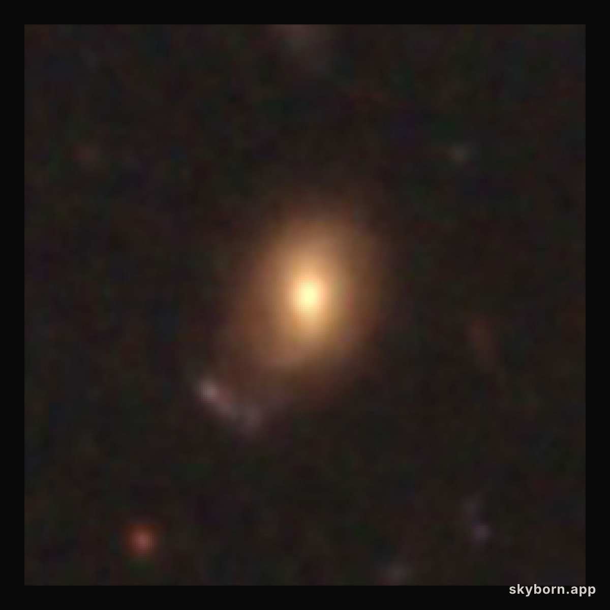 Hubble galaxy at redshift z = 0.65