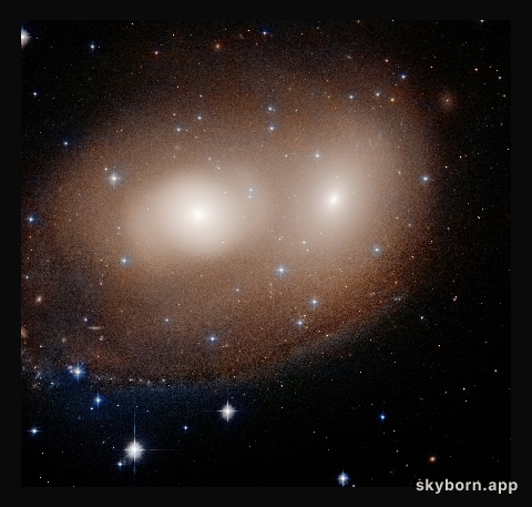 Hubble Finds Halloween Pumpkin Pair