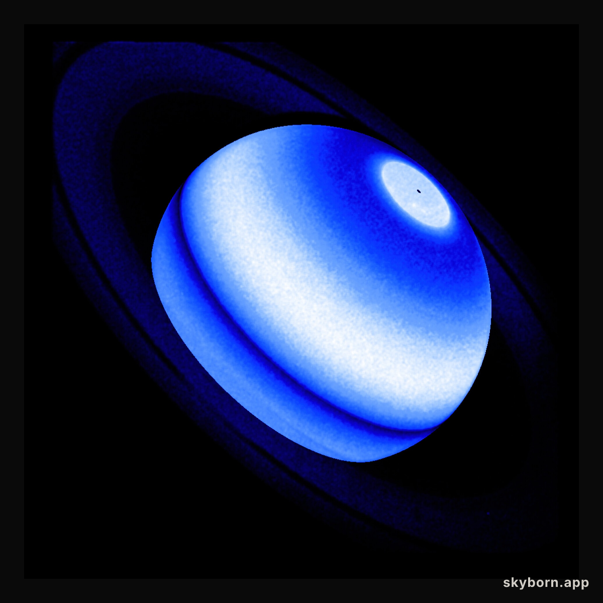 Hubble finds Saturn's rings heating its atmosphere
