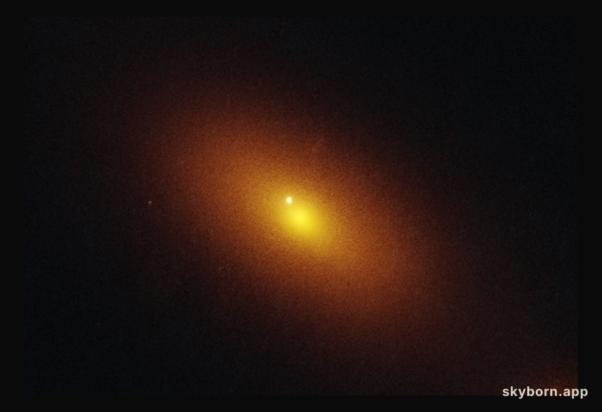 Hubble observes new tidal disruption event (January 2025 image)