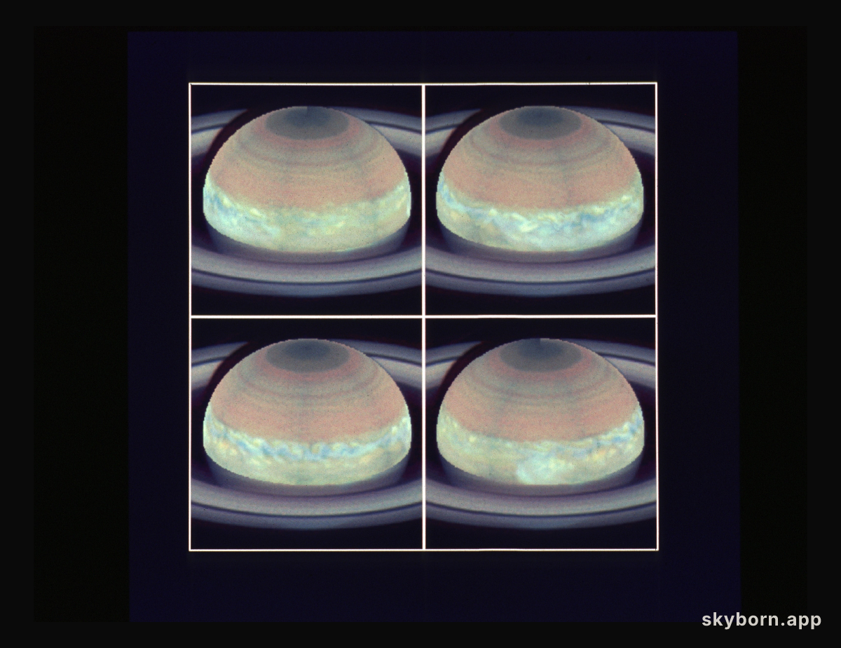 Major storm on Saturn