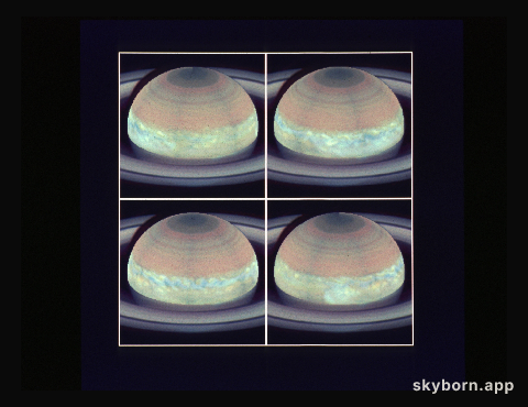 Major storm on Saturn