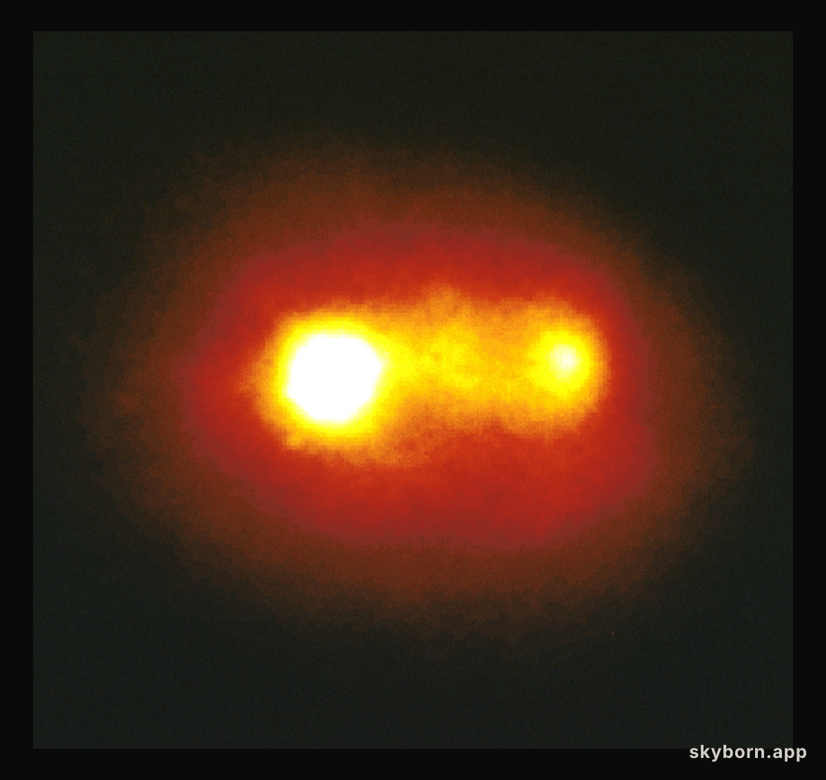 A double Nucleus in an active galaxy