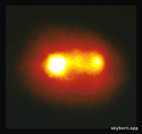 A double Nucleus in an active galaxy