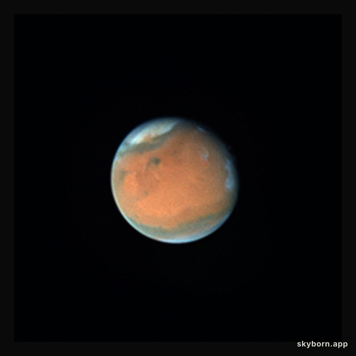 Dust Storms on Mars (September 18th, 1996)
