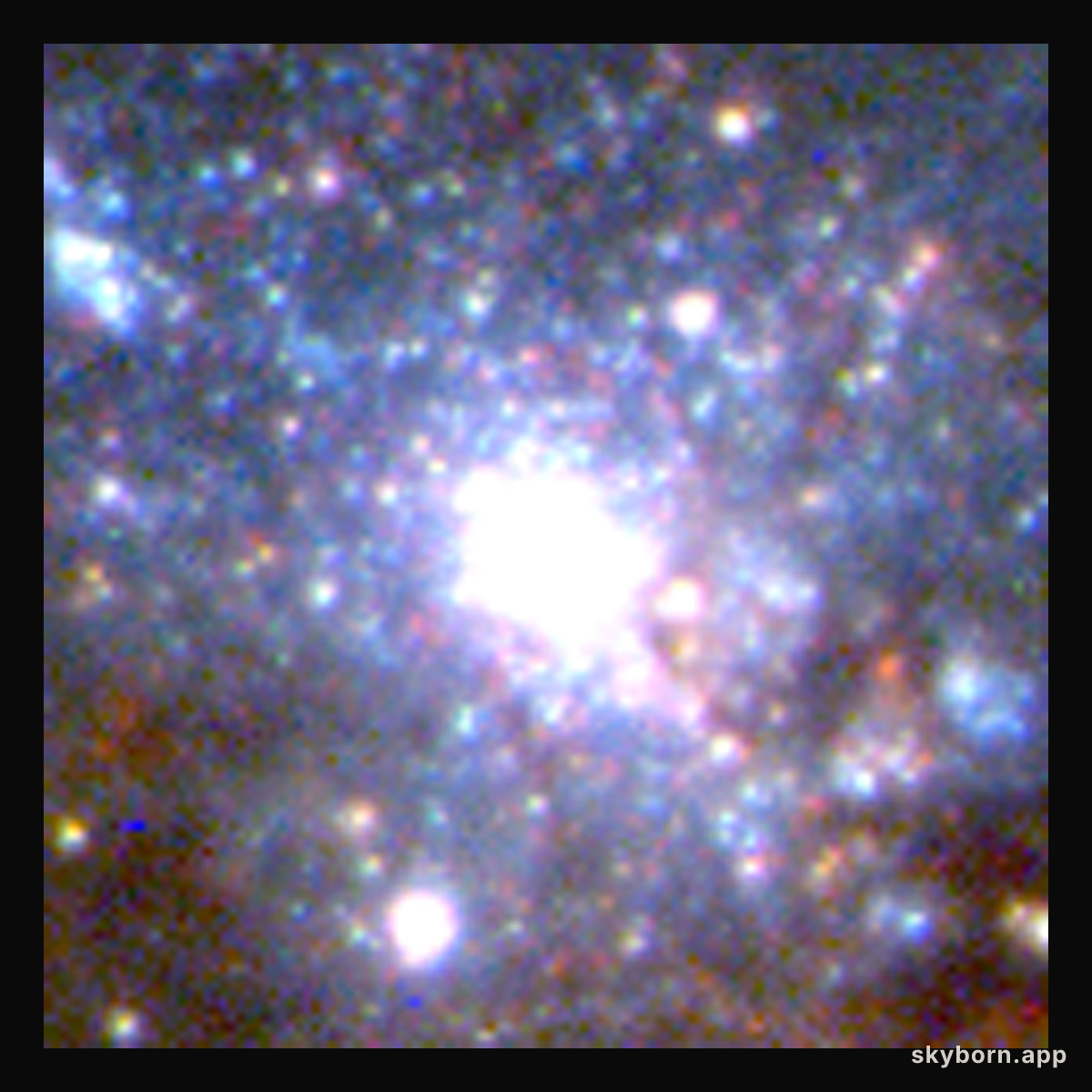 Close-Up of Star Formation in Antennae Galaxy