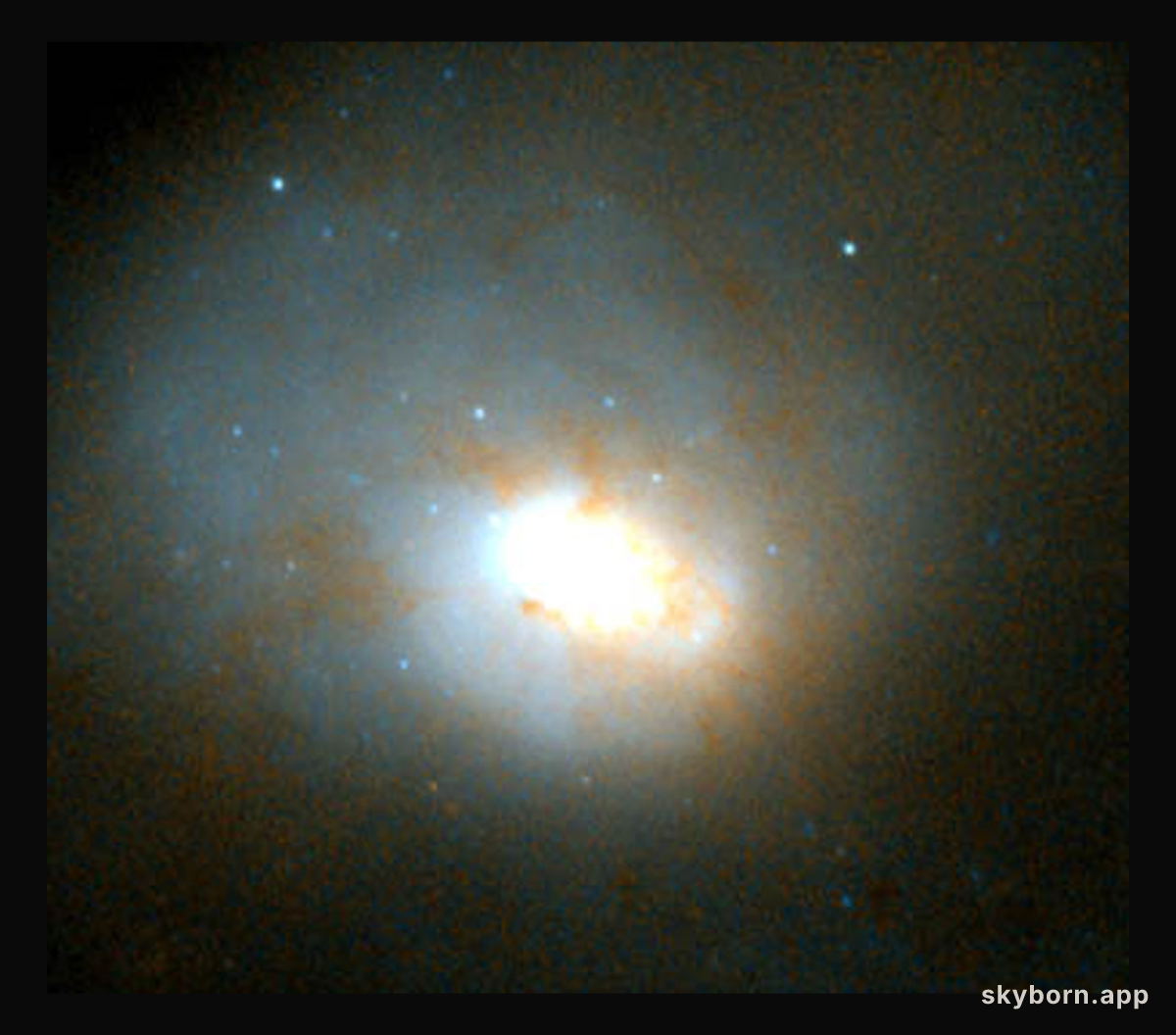 Central region of HST image of NGC 3921