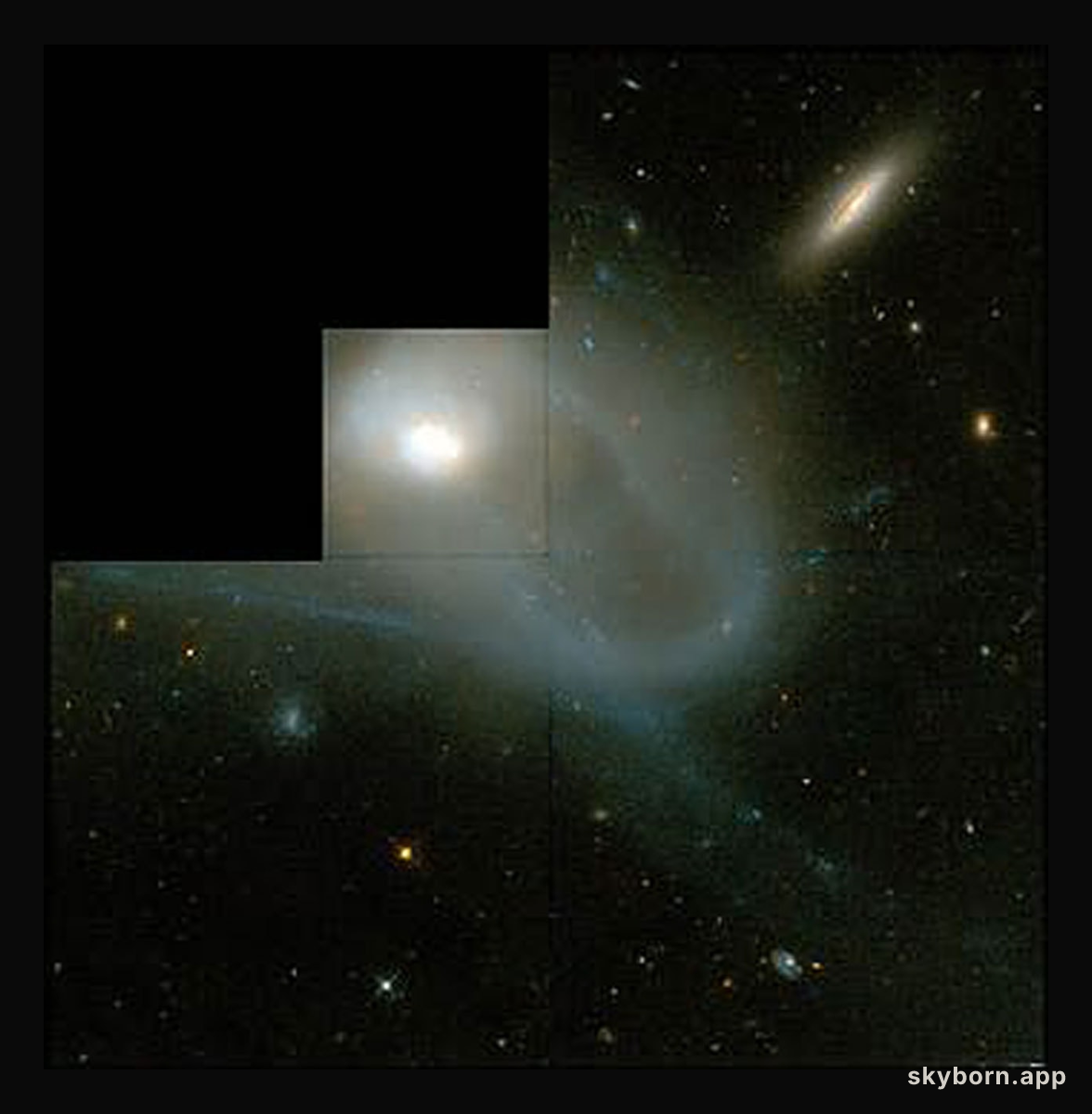 HST/WFPC2 image of galaxy NGC 3921
