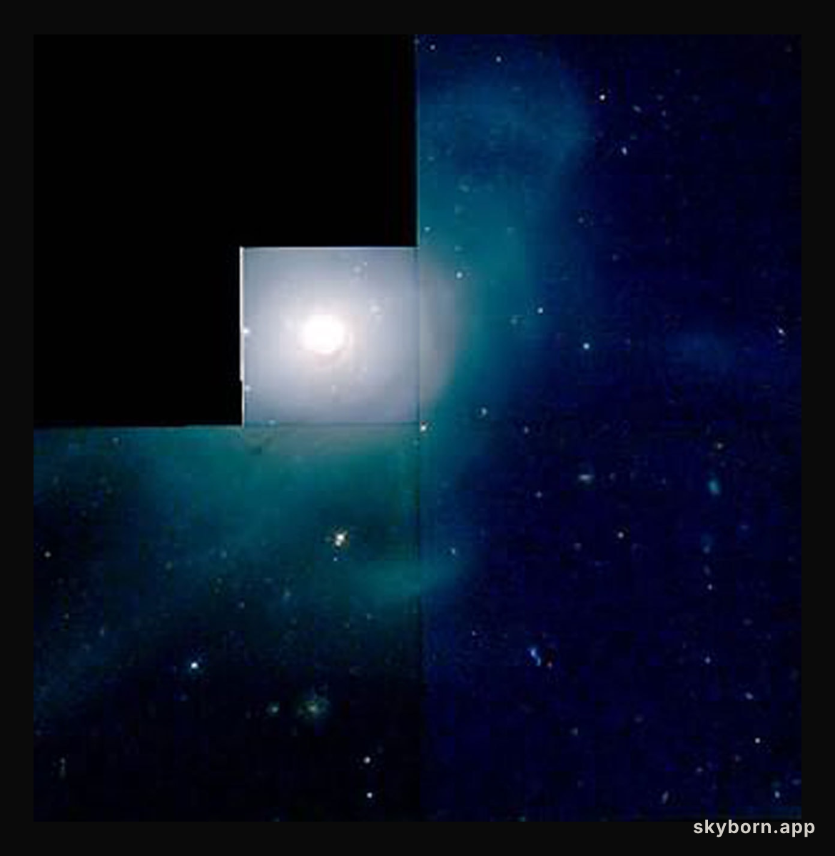 HST/WFPC2 image of galaxy NGC 7252