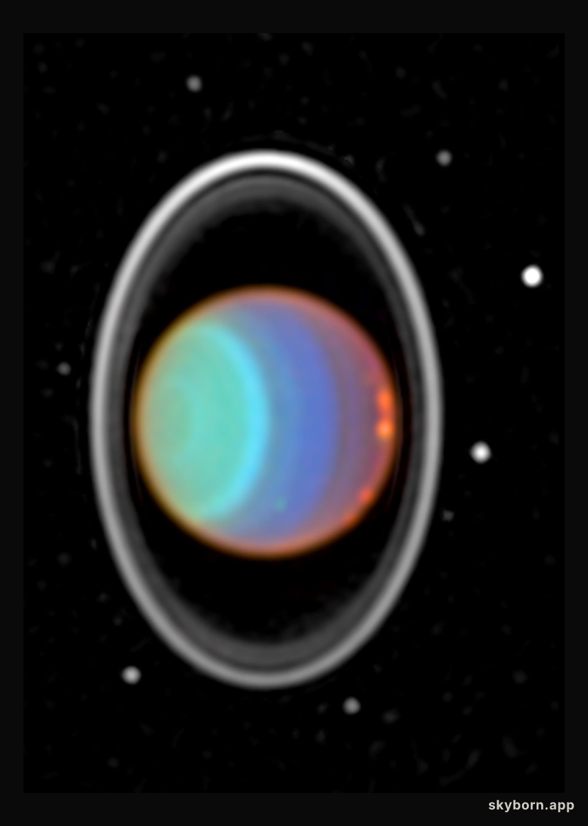Hubble Tracks Clouds on Uranus